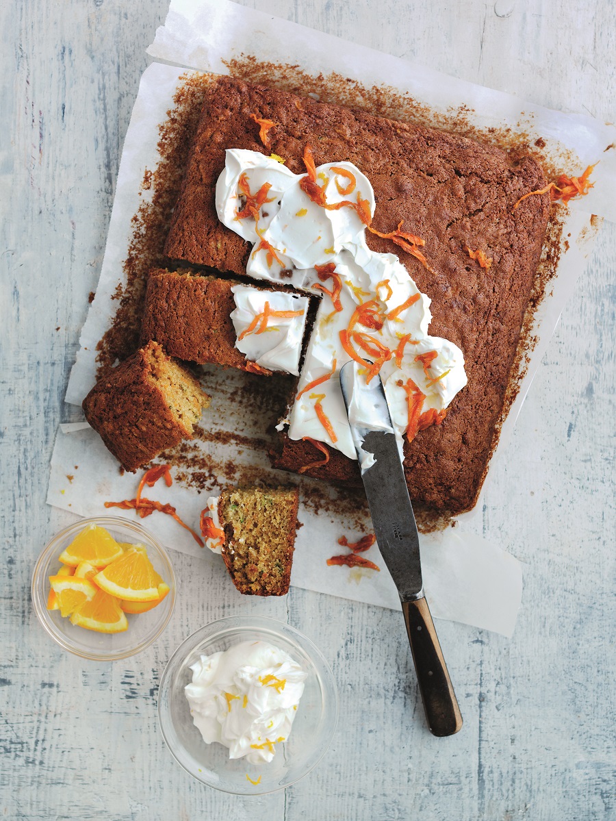 Squidgy Carrot And Courgette Cake