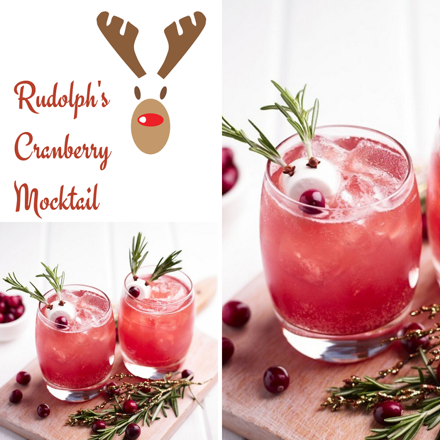 Rudolph's Cranberry Mocktail: How Amazing!?