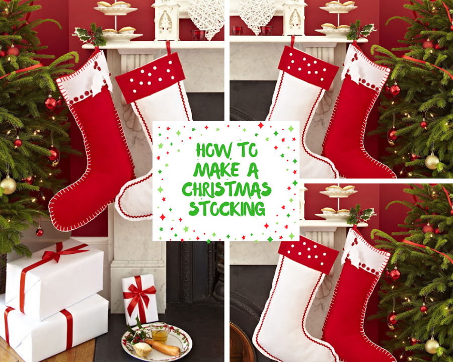 How To Make A Christmas Stocking.