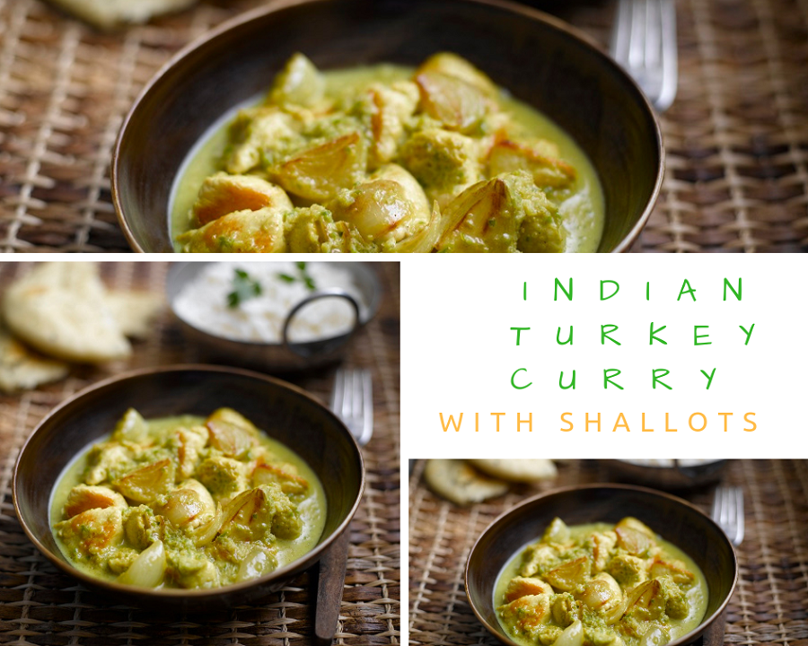 Indian Turkey Curry With Shallots