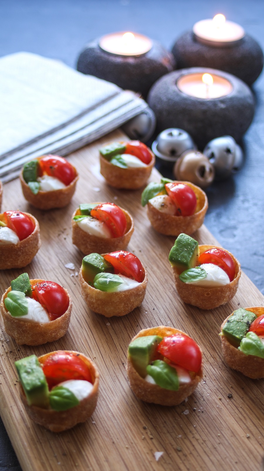 Isle Of Wight Cherry Tomato Canapés 