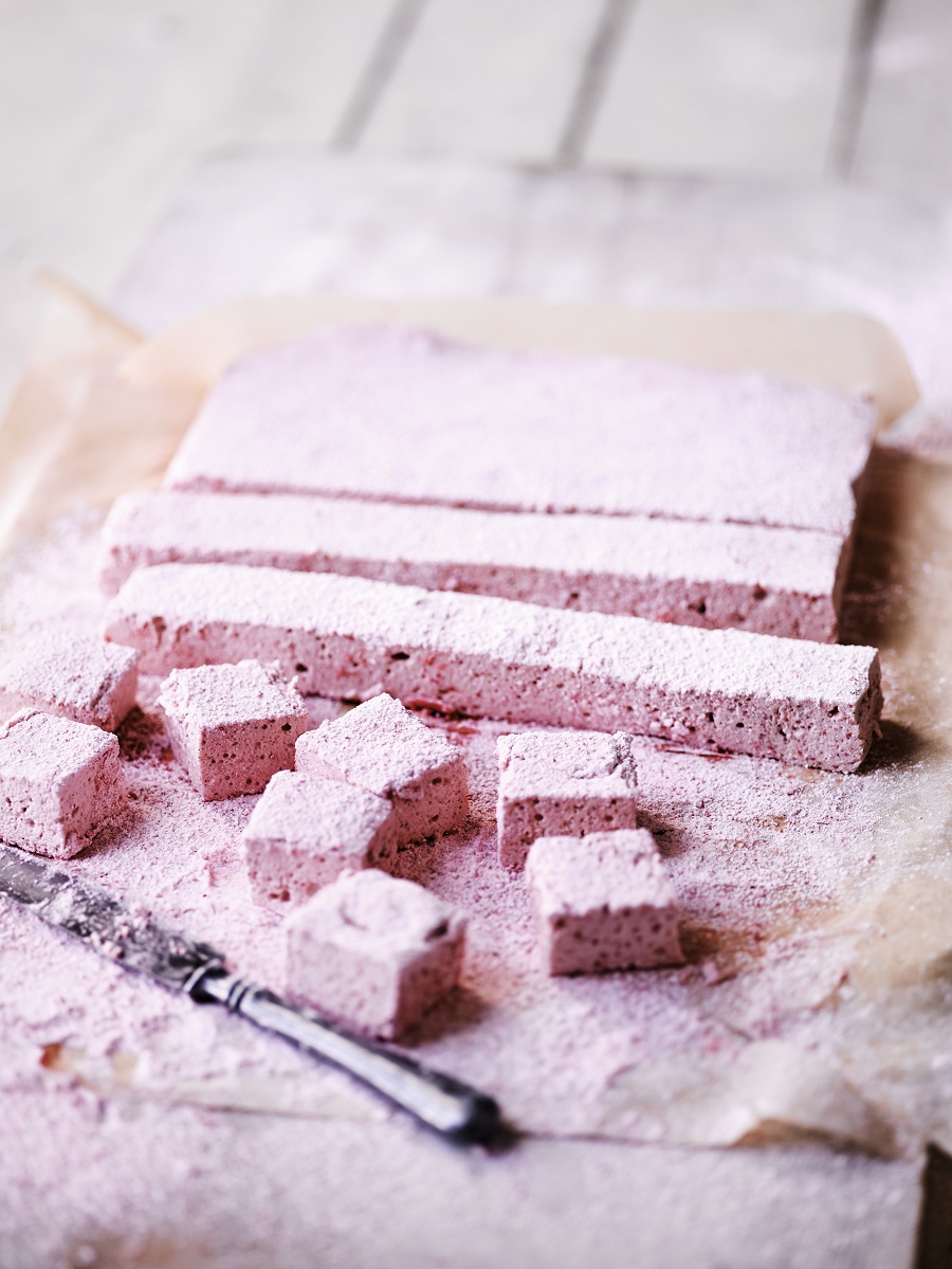 Strawberry And Vanilla Marshmallows Recipe Strawberry And Vanilla Marshmallows Recipe