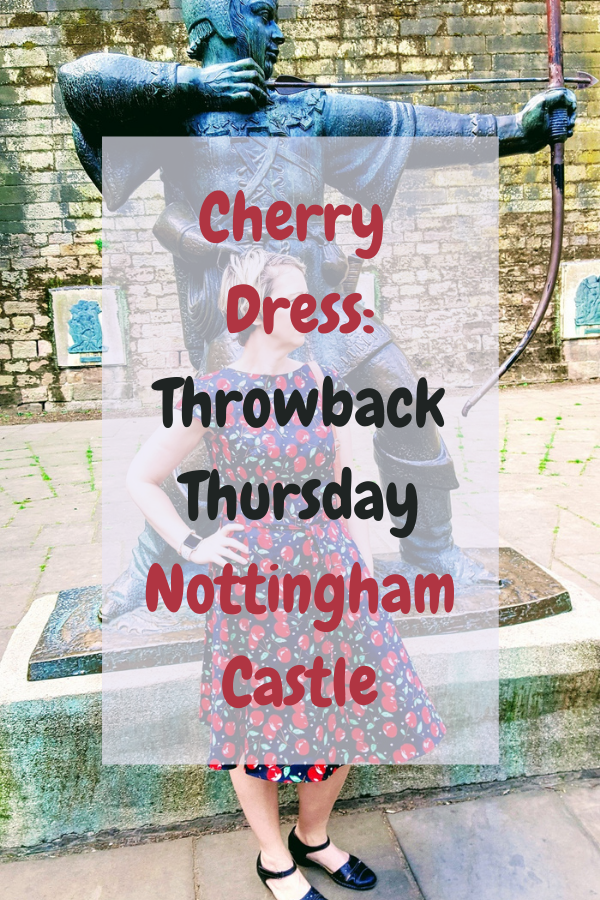 Cherry Dress Throwback Thursday Nottingham Castle