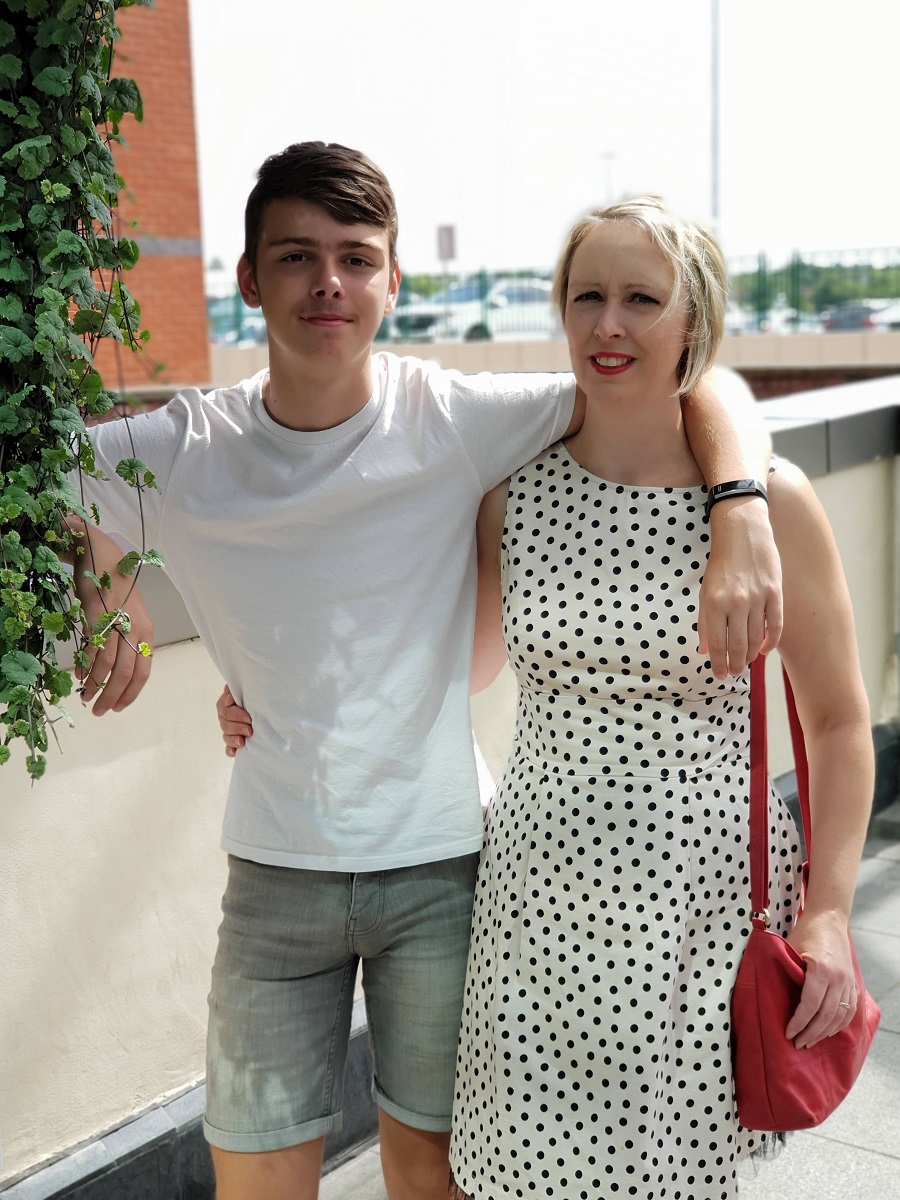 Styling A Cream And Black Polka Dot Dress At Meadowhall