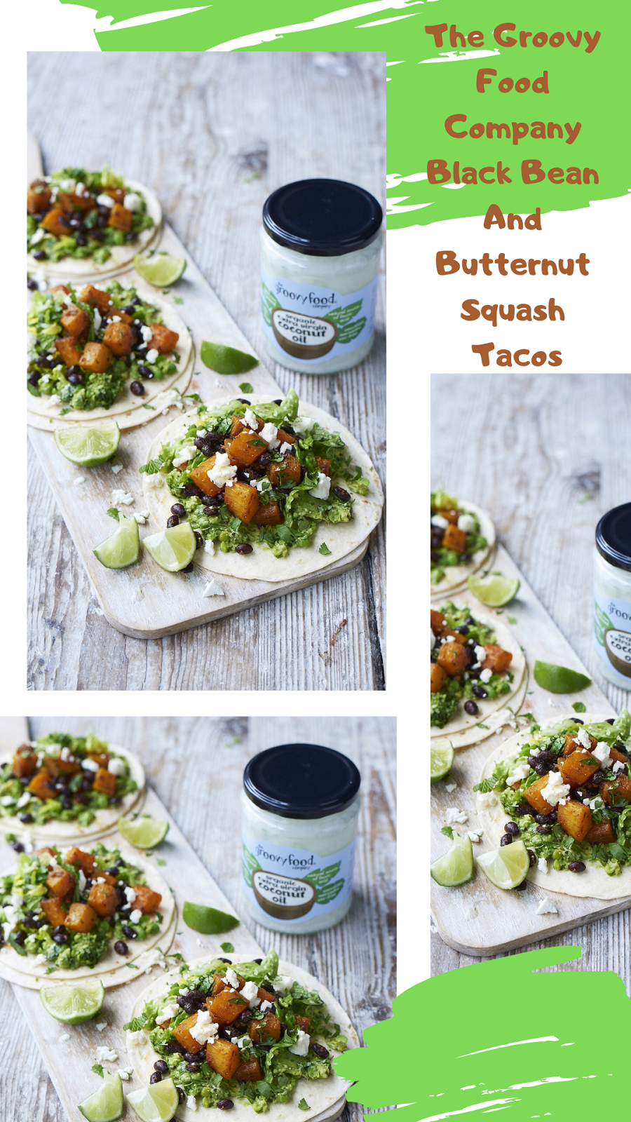 How To Make The Groovy Food Company Black Bean And Butternut Squash Tacos: