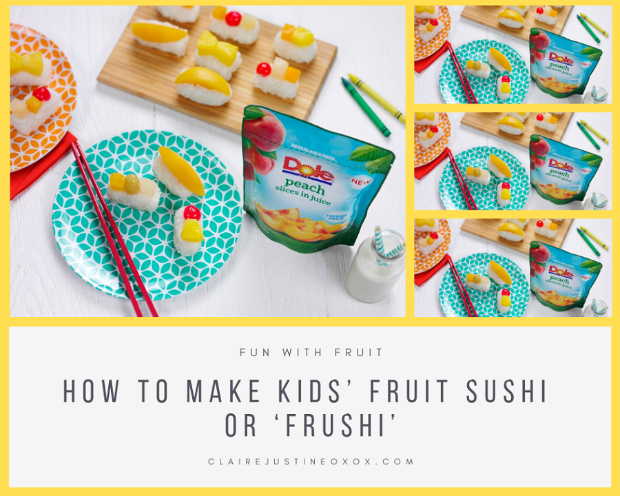 How To Make Kids Fruit Sushi