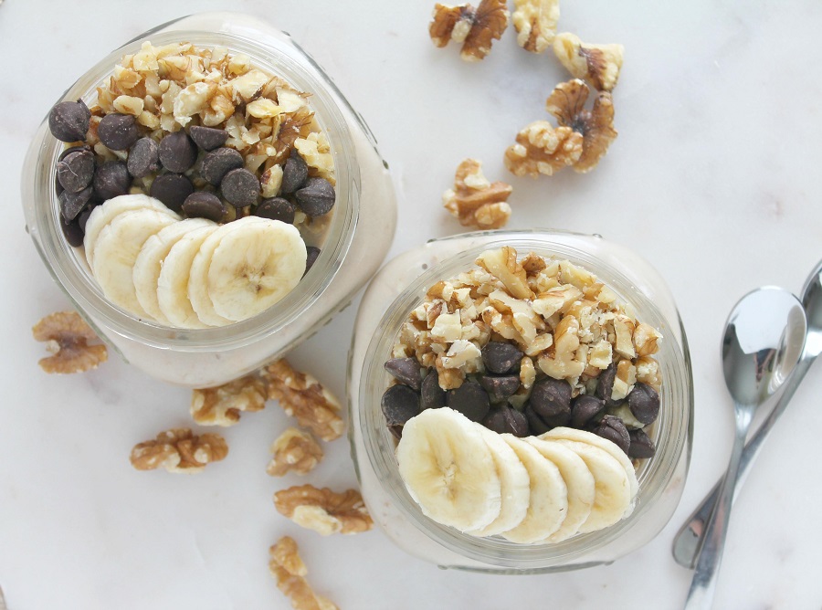 Chunky Monkey Overnight Oats﻿ A Tasty Breakfast Treat