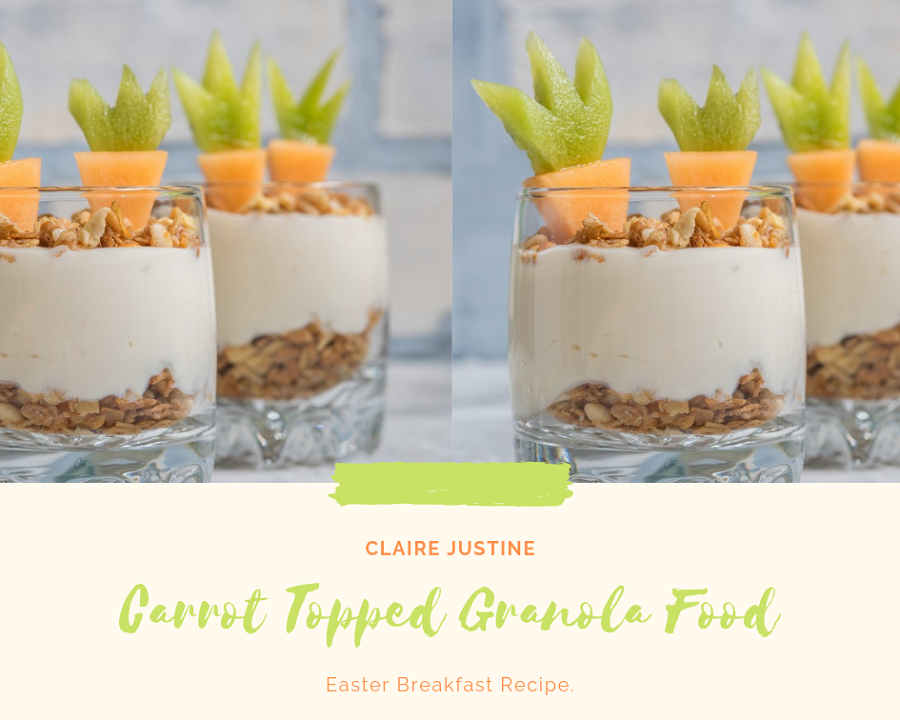 Carrot Topped Granola Food