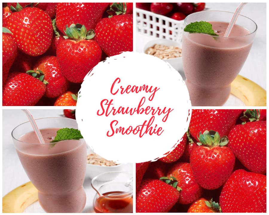 Creamy Strawberry Smoothie: We Love Maple