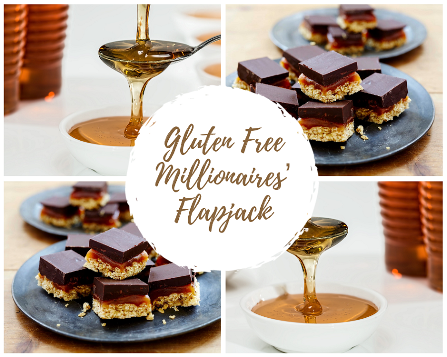 Gluten Free Millionaires’ Flapjack: A Classic Twist
