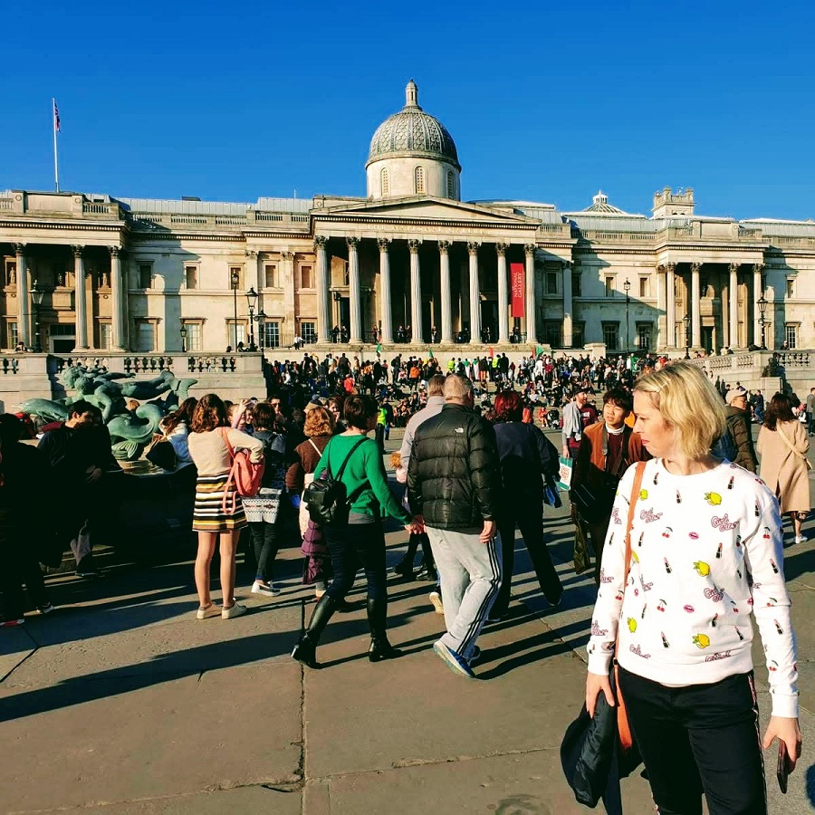 London Travel: Trafalgar Square With Family London Travel: Trafalgar Square With Family