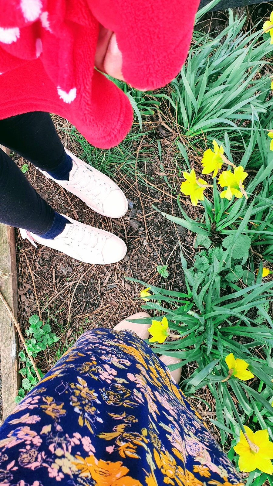 Hello Spring And A New Floral Spring Dress #LinkUp﻿