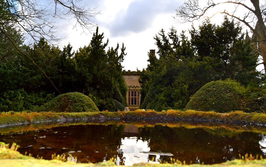 Newstead Abbey Rose Garden Fountain