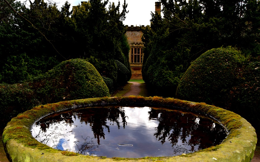 Newstead Abbey Rose Garden Fountain Newstead Abbey Rose Garden Fountain
