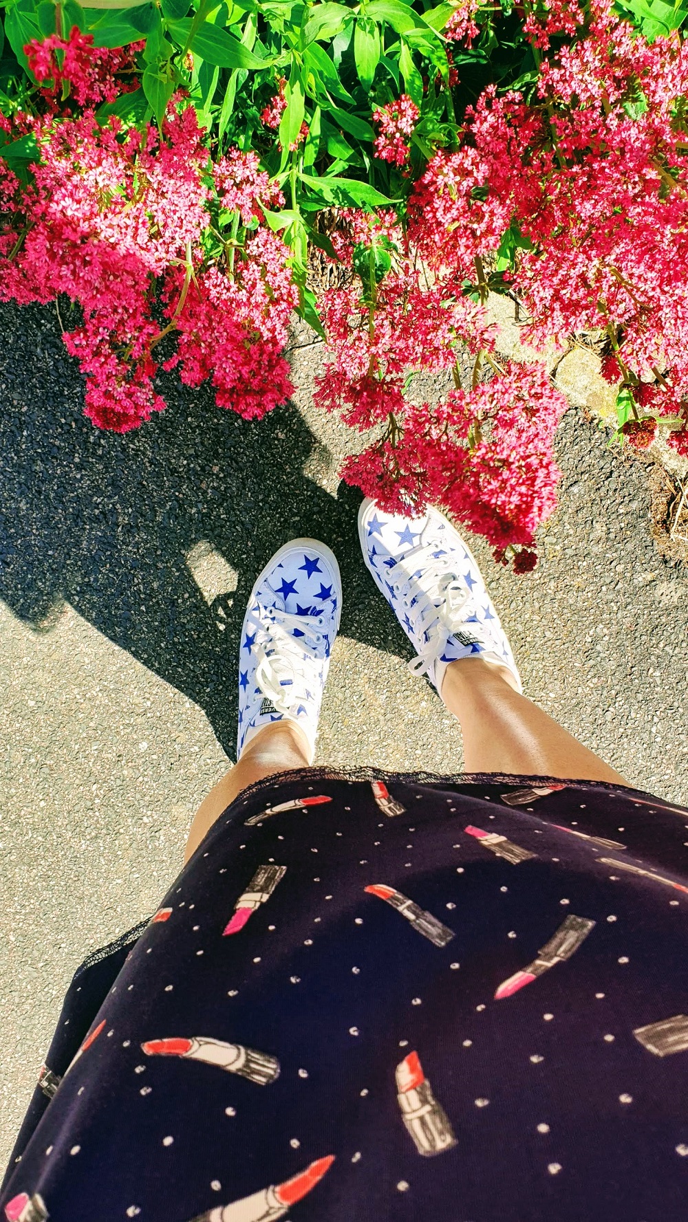 Lipstick Dress Powered And Paint Star Converse