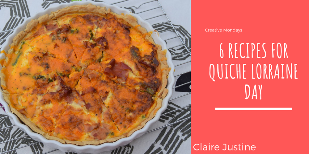 6 Recipes For Quiche Lorraine Day: #LinkUp 