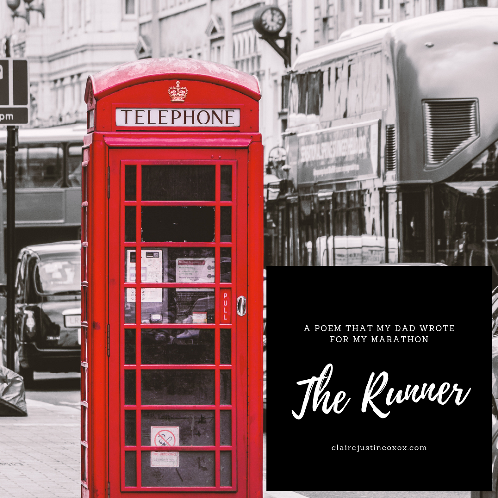 The Runner: A Poem That My Dad Wrote For My Marathon.