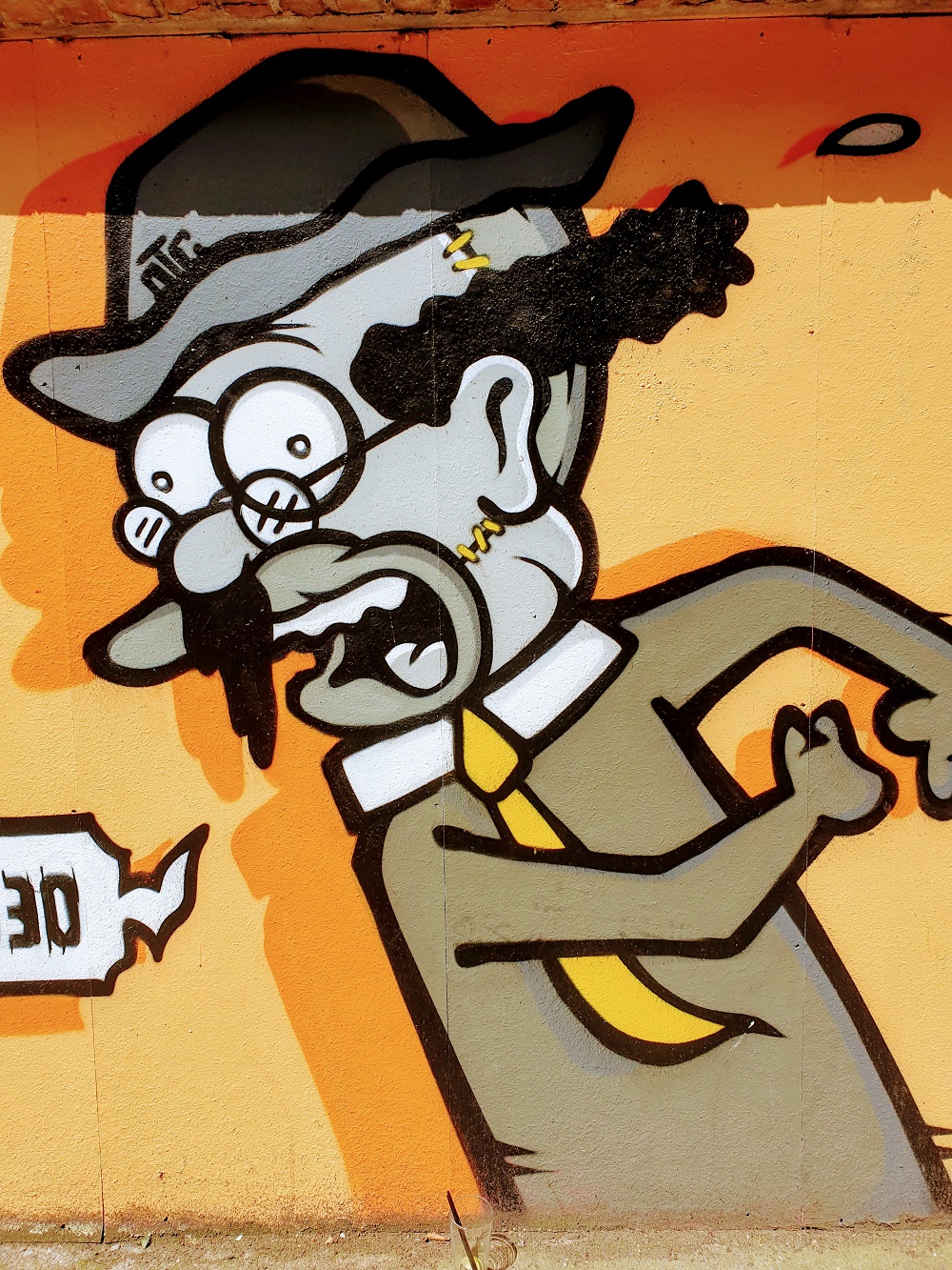 Street Art At Hockley In Nottingham