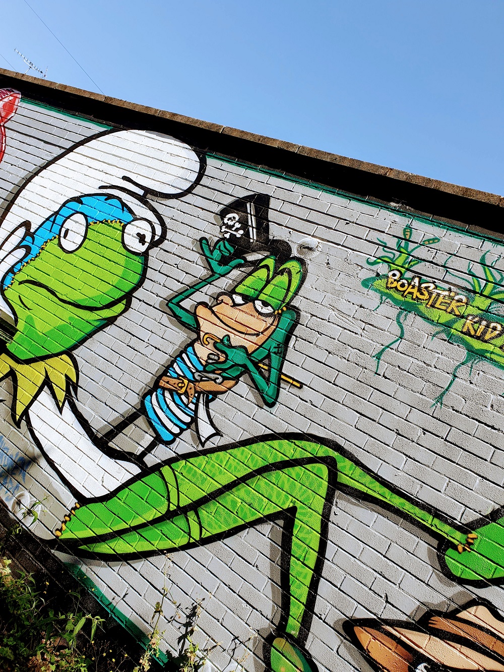 Street Art At Hockley In Nottingham