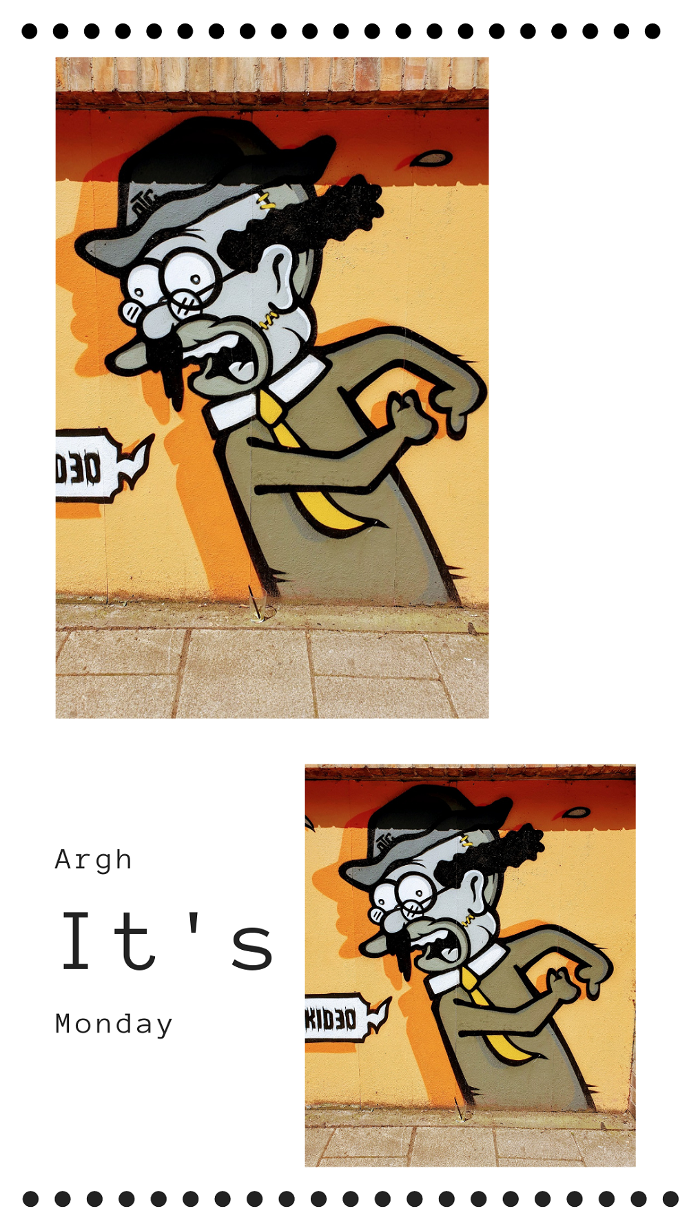 Street Art At Hockley In Nottingham