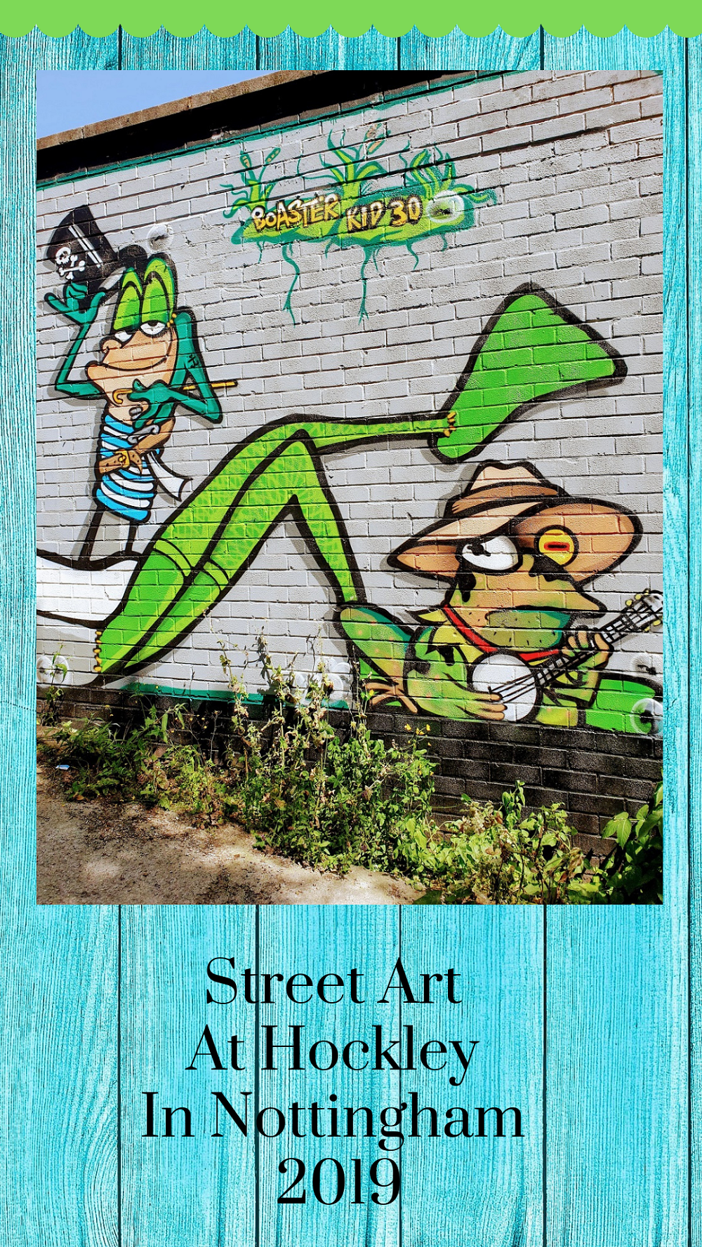 Street Art At Hockley In Nottingham 2019 