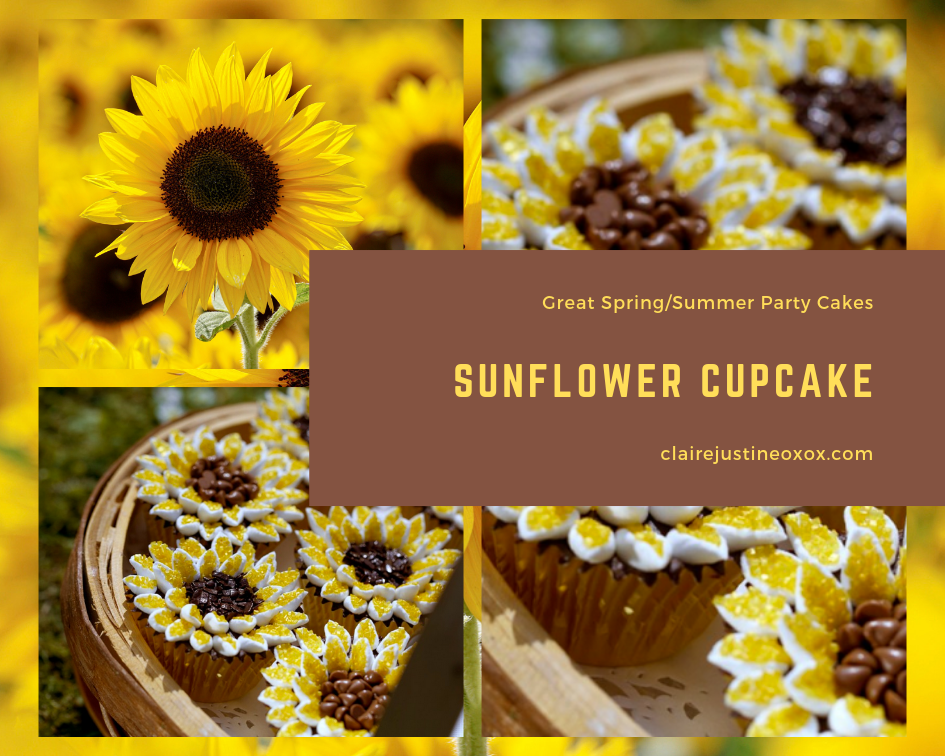 Sunflower Cupcake: Great Spring/Summer Party Cakes