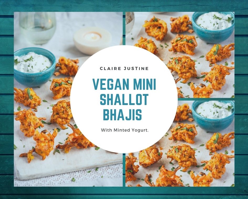 Vegan Mini Shallot Bhajis & Minted Yogurt: How To Make