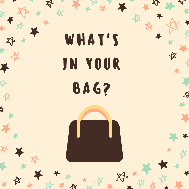 3rd July 2022 Newsletter: Claire Justine Vol 2. what's In Your Bag?