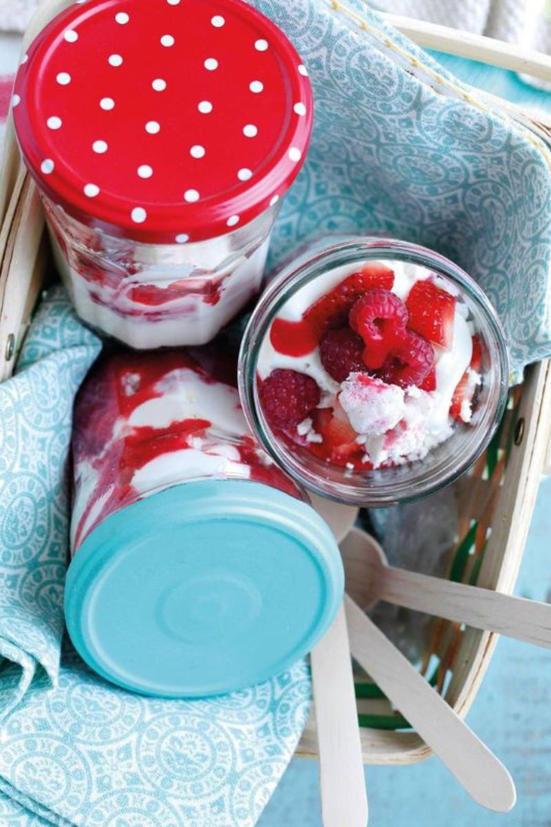 Strawberry Raspberry Eton Mess Recipe