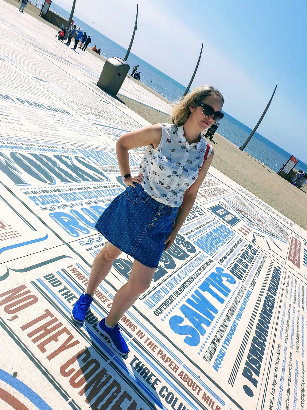 Blackpool Tower Photos And The Comedy Carpet 