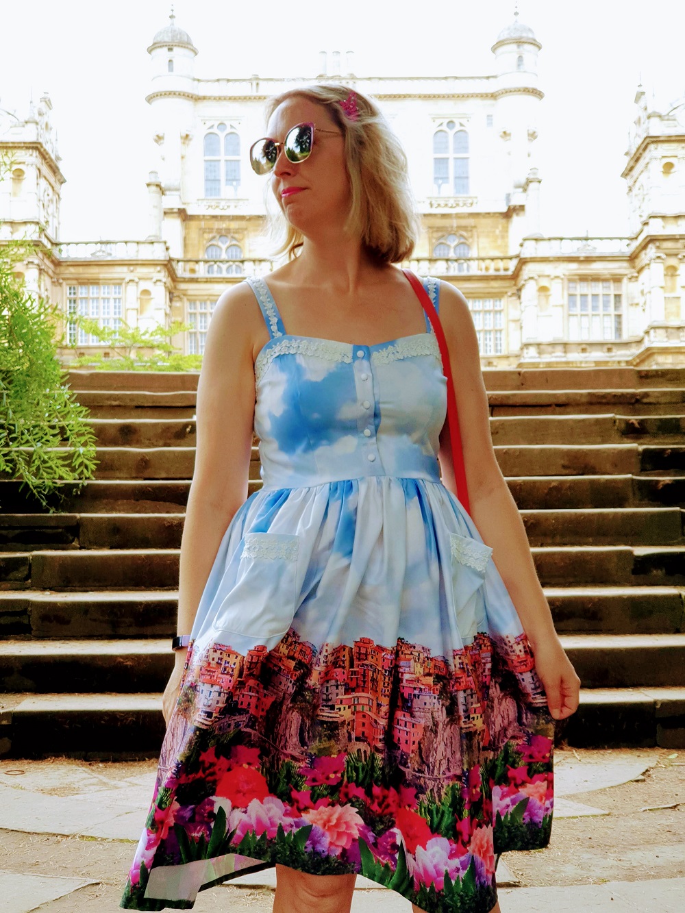 Looking Back On Fun Time And Wearing Fun Dresses