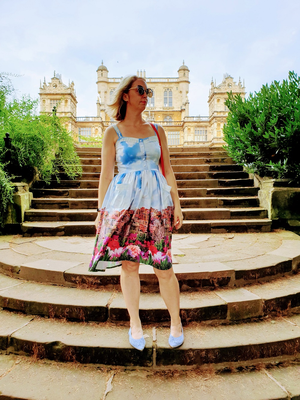 Looking Back On Fun Time And Wearing Fun Dresses