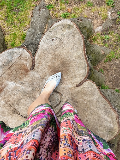 Behind The Camera In Wollaton Hall Shoe Shot