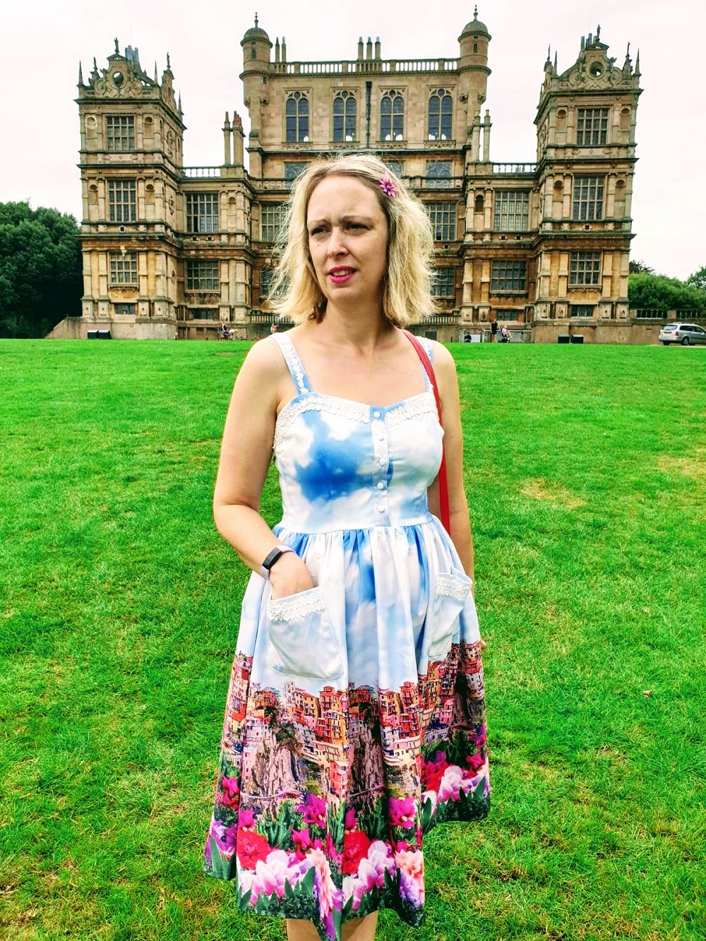 Looking Back On Fun Time And Wearing Fun Dresses