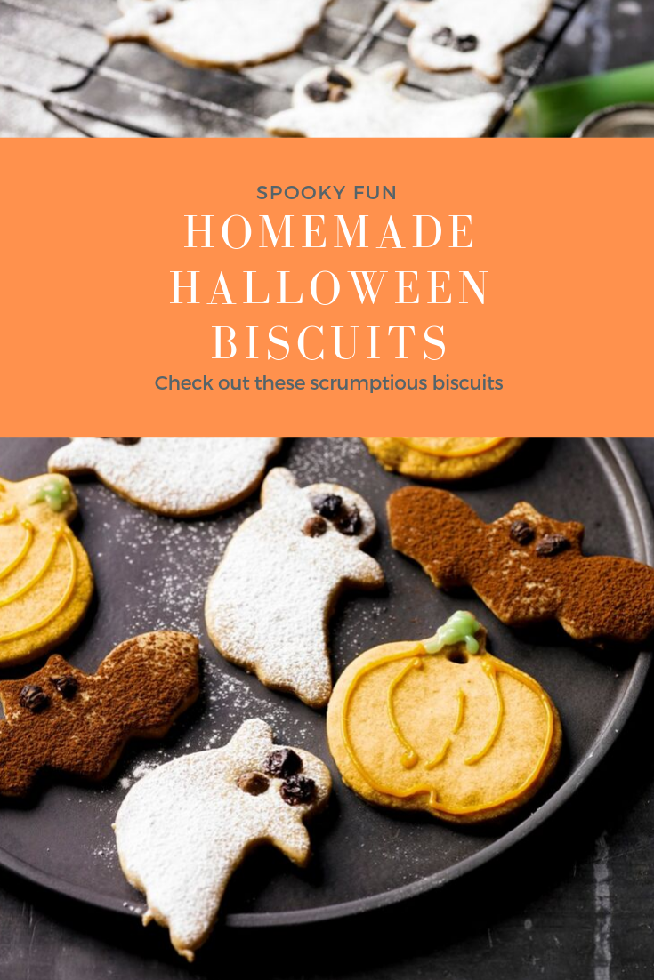 Homemade Halloween Biscuits