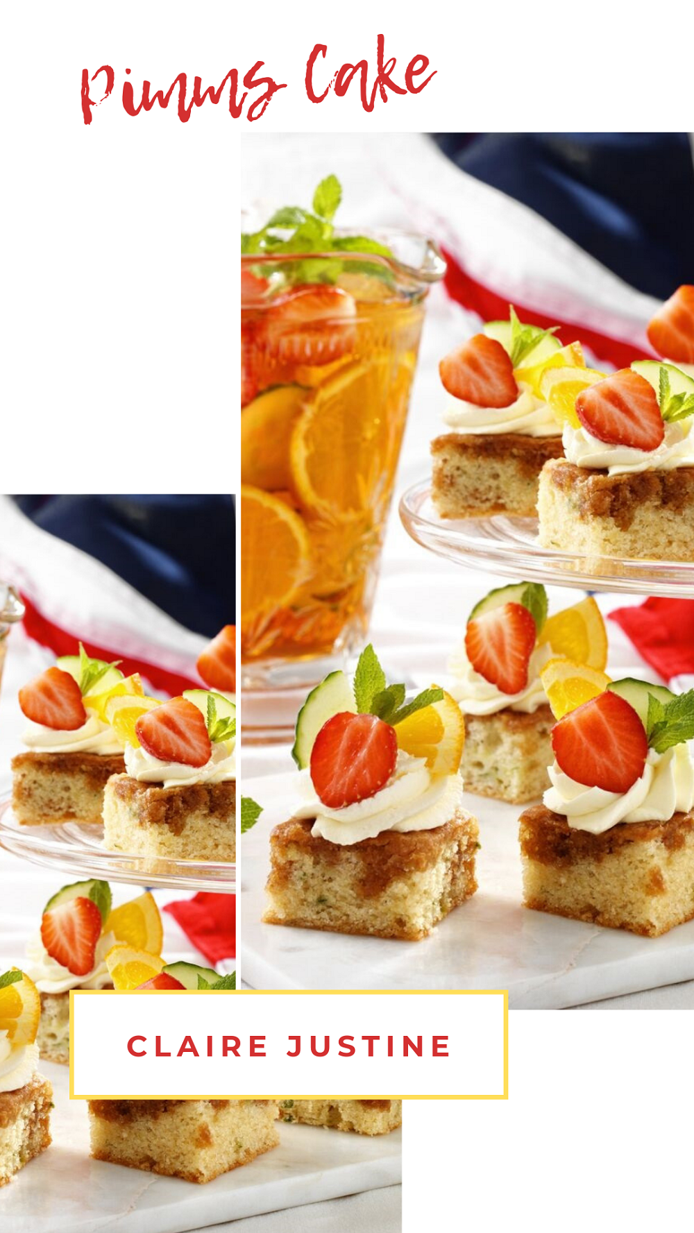 Pimms Cake For The Queen's Birthday Party Pimms Cake For The Queen's Birthday Party