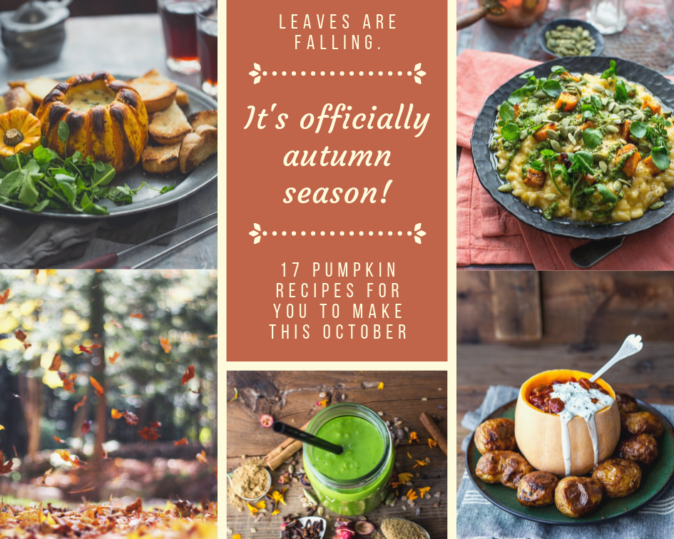 17 Tasty Pumpkin Recipes For You To Try This October