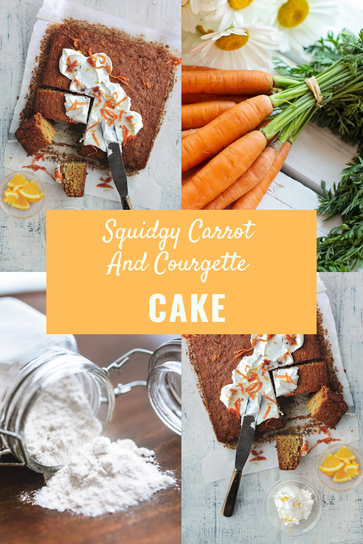 Squidgy Carrot And Courgette Cake