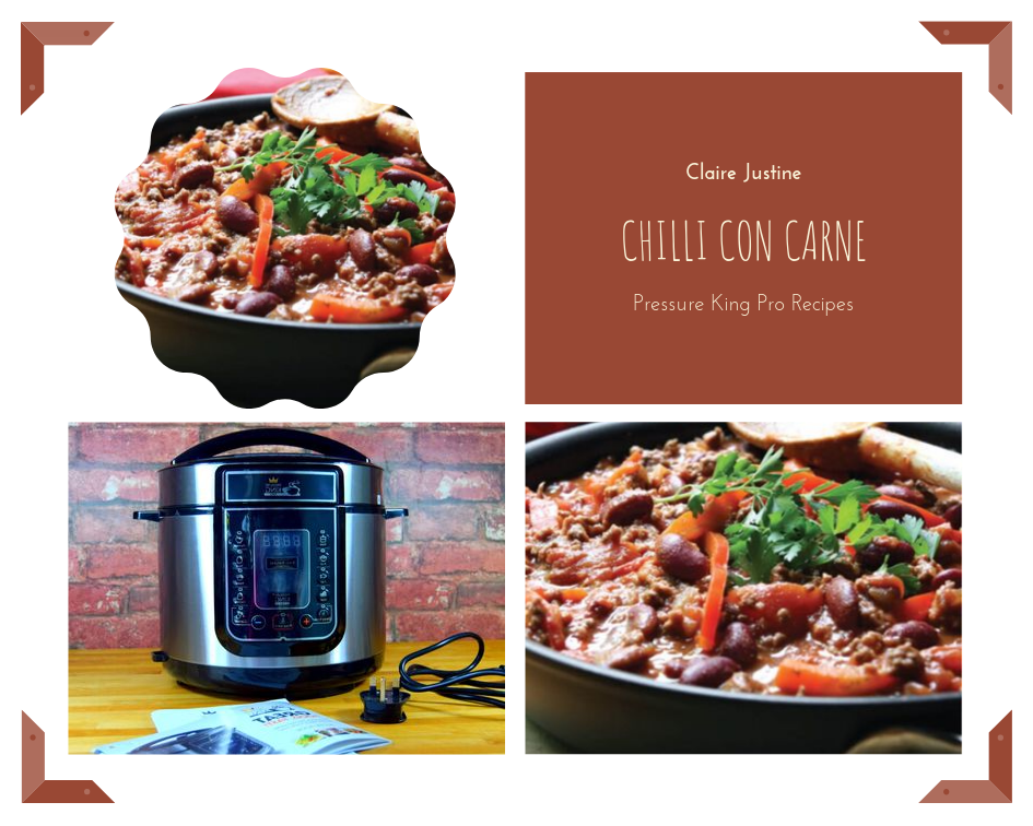 Pressure King Pro Recipes: Chilli Con Carne