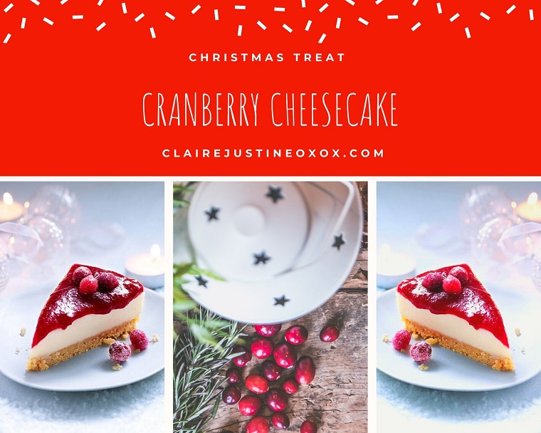 33 Cheesecake Recipes For Afternoon Tea Cranberry Cheesecake: Christmas Pud Alternative.