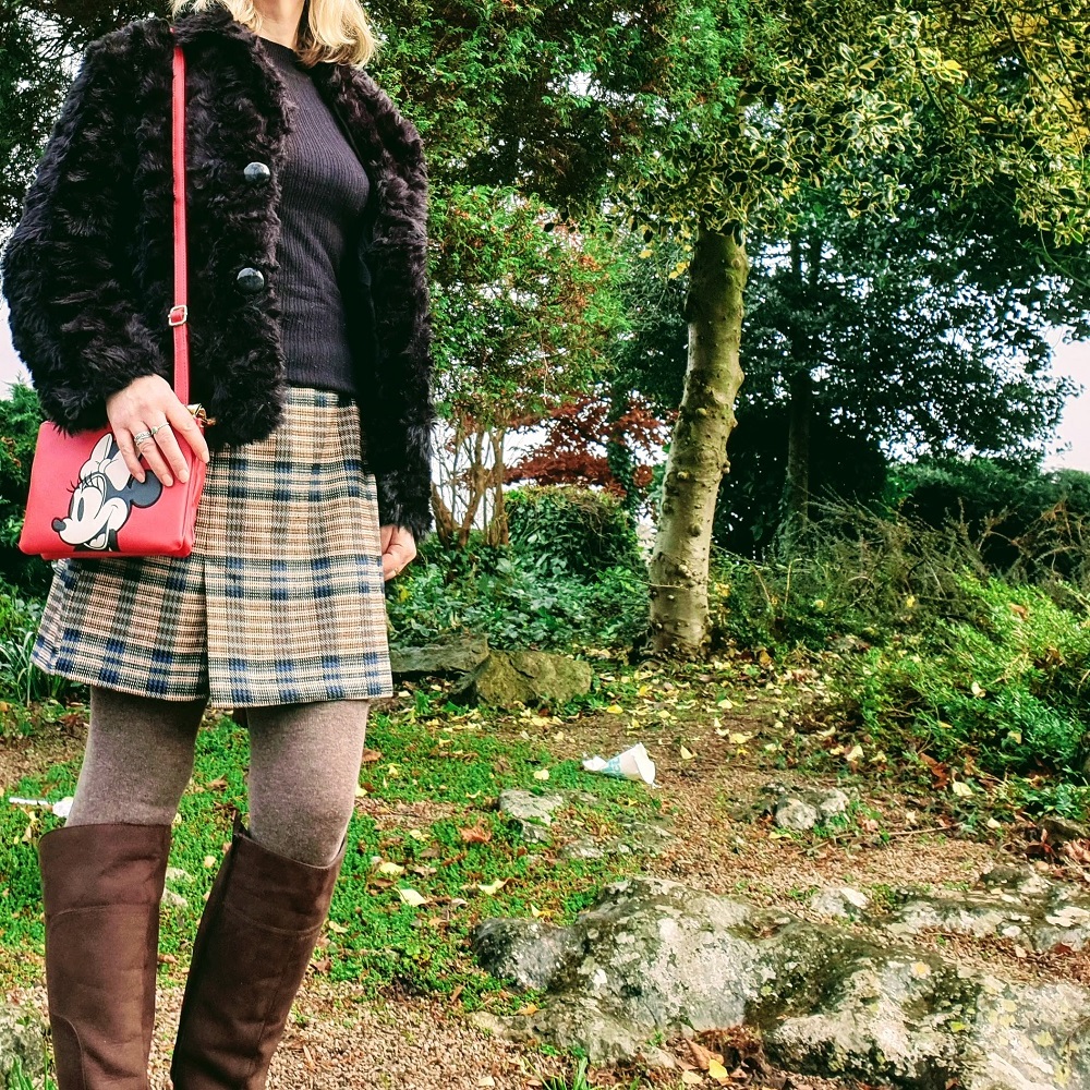 Long Boots And Faux Fur fashion