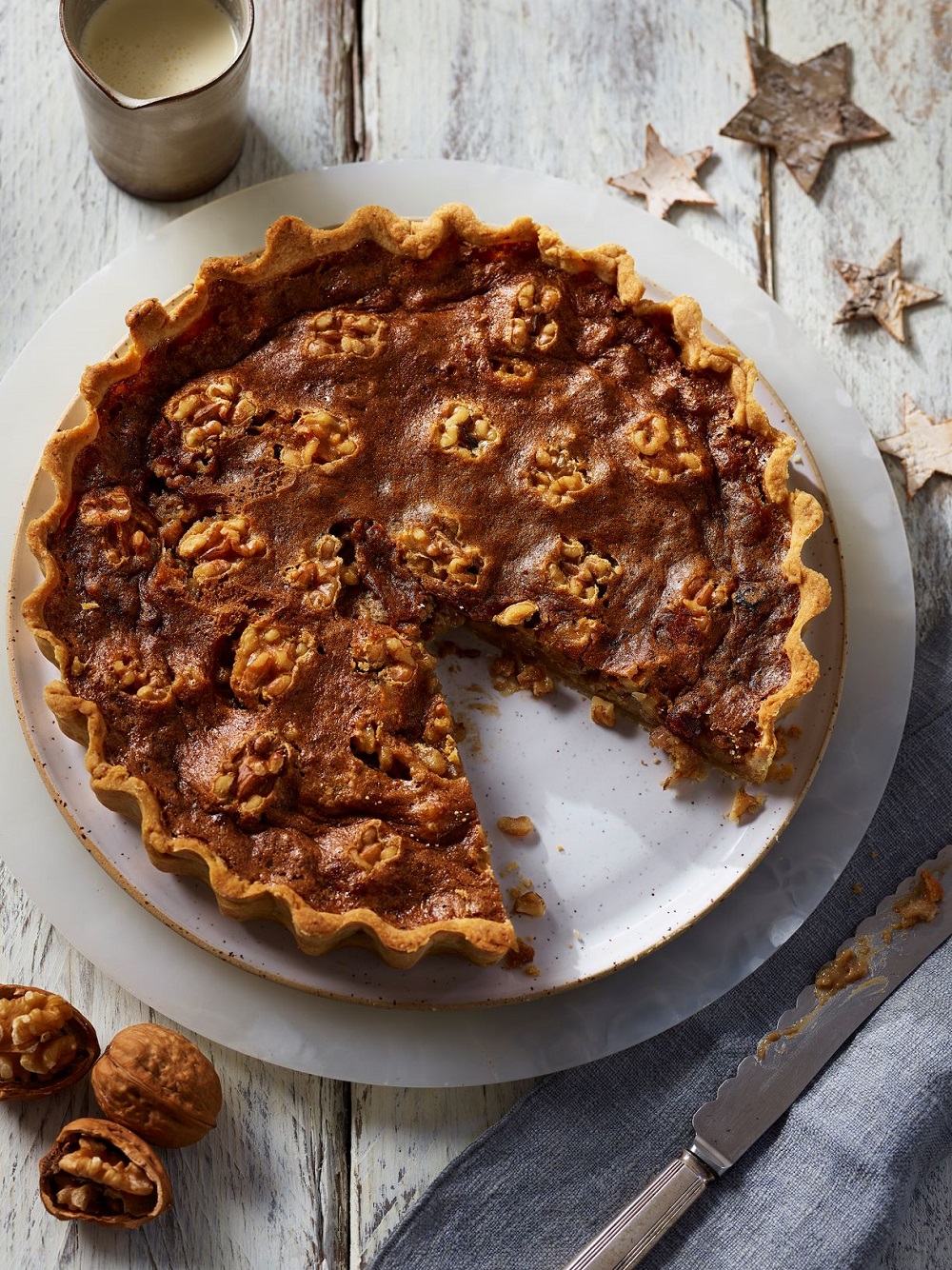 Walnut And Cranberry Pie Recipe
