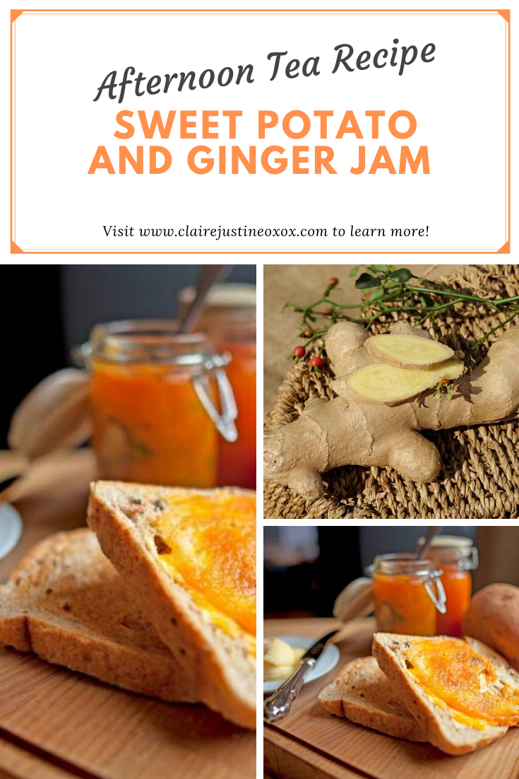Sweet Potato And Ginger Jam Recipe: Afternoon Tea Sweet Potato And Ginger Jam Recipe: