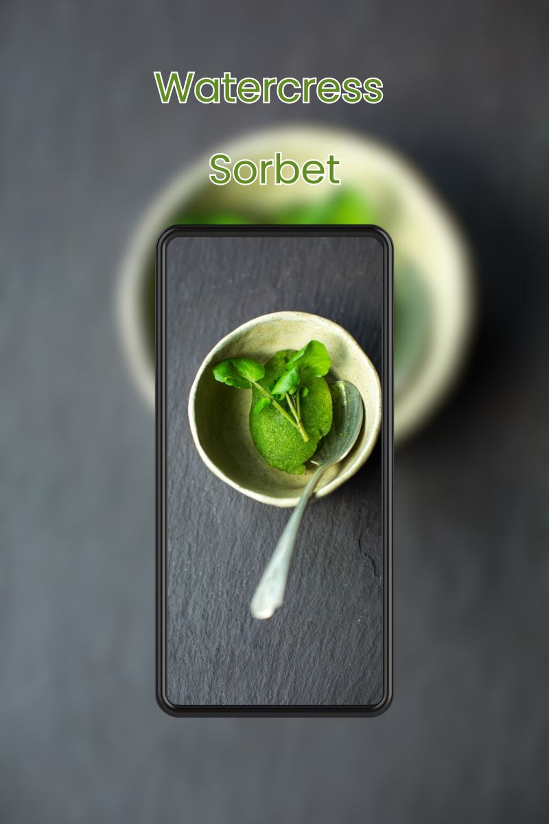 Watercress Sorbet