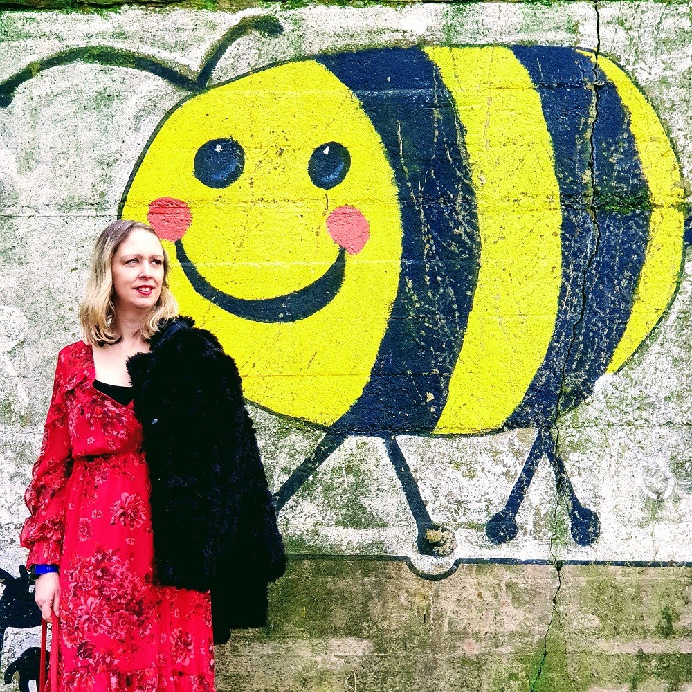 Lady In Red: OOTD: Styling A Spring Dress In Winter