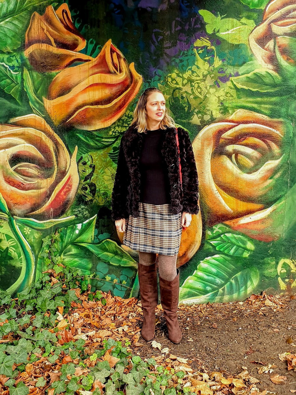 Street Art Chesterfield And An Over 40 Outfit Post