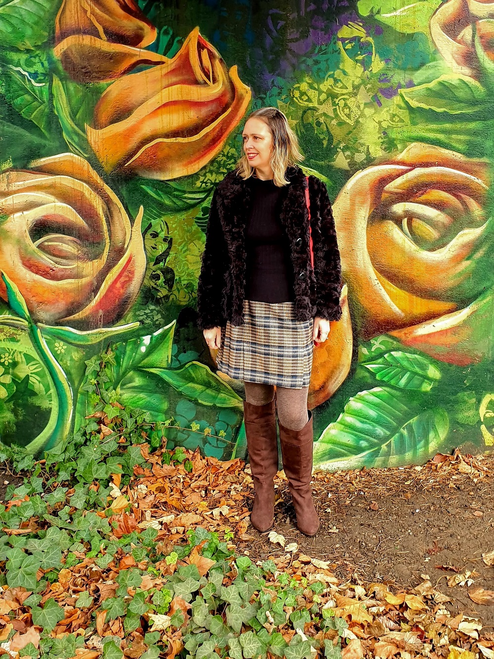 Street Art Chesterfield And An Over 40 Outfit Post. Street Art Chesterfield And An Over 40 Outfit Post