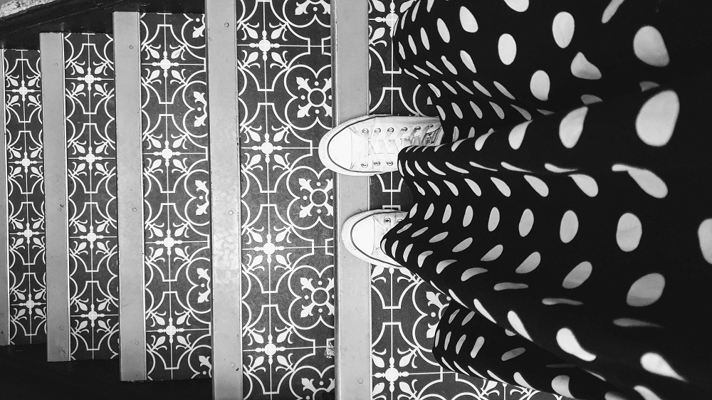 Converse with cool floor