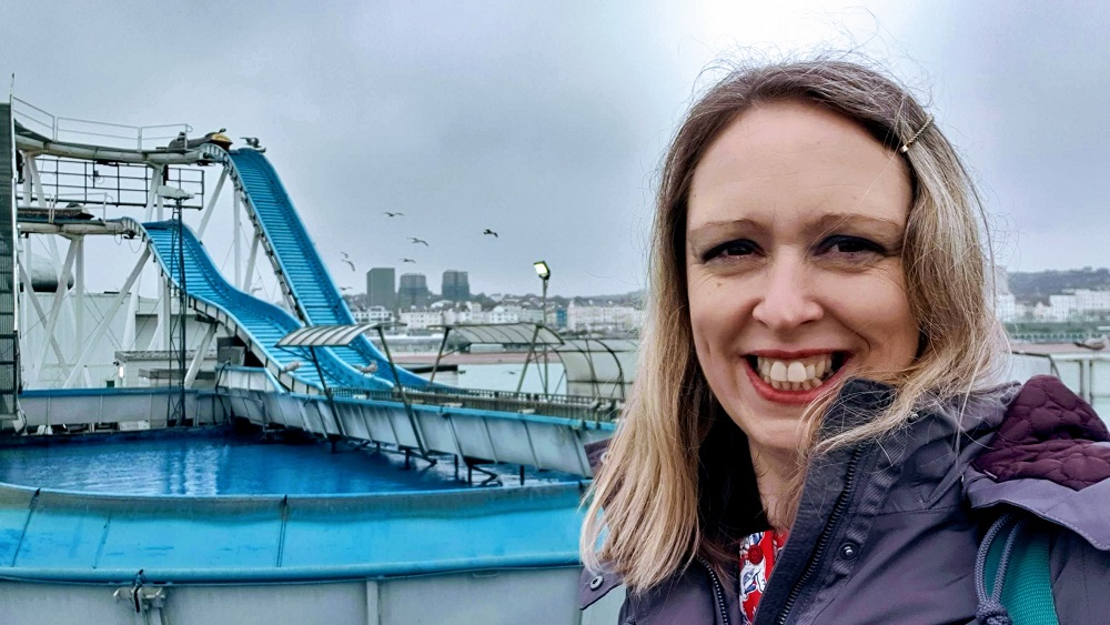 It's A Bit To Windy For The Log Flume Just Yet It's A Bit To Windy For The Log Flume Just Yet