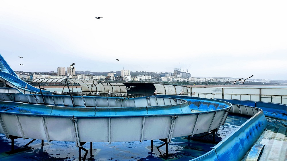 It's A Bit To Windy For The Log Flume Just Yet It's A Bit To Windy For The Log Flume Just Yet